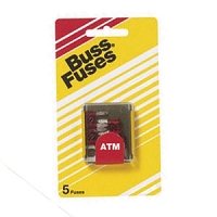 Bussman Mini Blade ATM 10 Amp RV Fuse 5 Pack