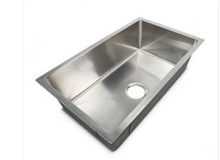 Lippert Components 27 Inch Width x 16 Inch Length x 7 Inch Depth Stainless Steel Sink