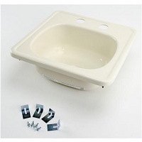 Lippert Square Outdoor Kitchen Sink 15