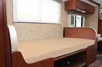 Essential Camper's U-Shaped Fawn Beige Sheet - 45 Inch Width x 82 Inch Length