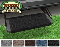 New ProOutrigger RV Step Rug, Black 18