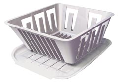 Camper Dish Drainer-Mini- White            