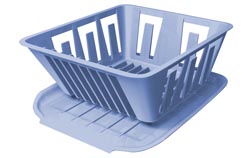 Valterra A77002 Mini Dish Drainer Slate, Blue