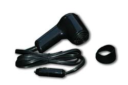 12 Volt Hair Dryer\Defroster Black 