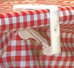 Tablecloth Clamps, Plastic, 4\pk