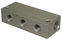 MB Sturgis Fuel Distribution Block 3 - 1/4 inch outlet