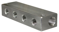 MB Sturgis Fuel Distribution Block 4 - 1/4 inch side outlet