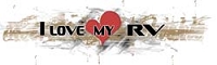 RV Decal- I Love My RV 