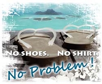 RV Decal-No Shoes Decal 