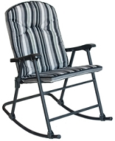 Cambria Cobalt Padded RV Rocking Chair