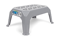 Small Gray Plastic Step Stool