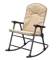 Cambria Arizona Tan Padded RV Rocking Chair