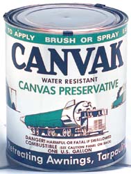 Canvas Preservative 1 gallon can