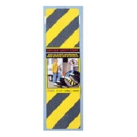 Top Tape and Label Anti-Slip Safety Grit Strip Yellow\Black 6