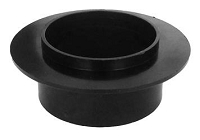 Icon Black 1-1/2 Inch Raised Slip Waste Holding Tank Fitting