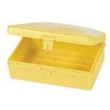 Camco Plastic Yellow Soap Holder