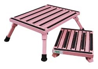 Pink Folding Safety Step