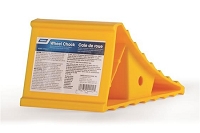 Camco Yellow Wheel Chock 44432 Hard Plastic 