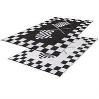 Faulkner Camping Mat Finish Line Design 9' x 6'