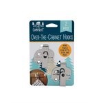 Camco Life is Better at the Campsite Over-the-Cabinet Hooks, 2-Pack