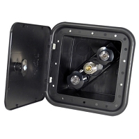 Phoneix Spray-Away Spray Port Outlet Box Black