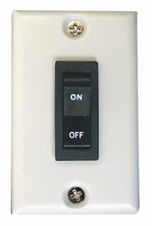 Rocker Wall Switch White