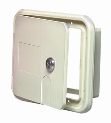 Locking RV Electrical Hatch PW