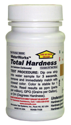 On The Go Total Hardness RV Water Quality Test Strips 50/set