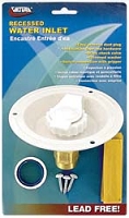 Valterra Fresh Water Inlet Recessed Mount