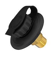 Valterra Black Lead Free RV Water Inlet