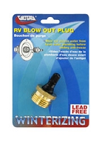 Valterra Brass w/Valve Lead Free Blow Out Plug