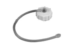 RV Replacement Cap & Strap, Colonial  White