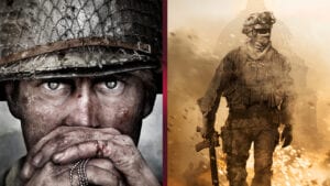 Call of Duty WW2 and Modern Warfare 2