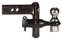 Black Forged Steel Trimax Adjustable Ball Mount TRZ8PB