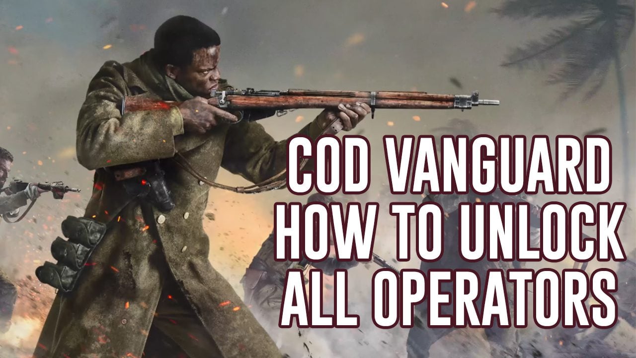 Call of Duty Vanguard Operators