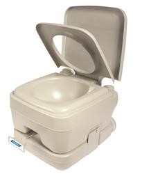 Camco Portable Toilet 2.5 Gallon - Beige