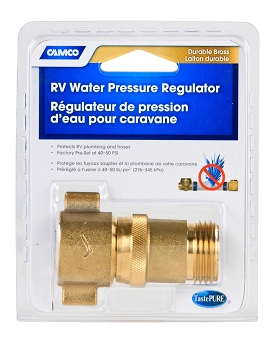 Camco Brass Water Pressure Regulator