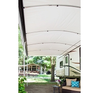 Lippert LCI Destination Big Carport Size Shade and Shelter RV Awning