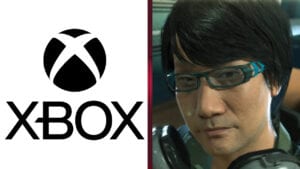 Hideo Kojima in MGS and the Xbox log