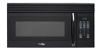 High Pointe 1.5 Cubic Foot Capacity, 900 To 1450 Watt Microwave Oven, Black