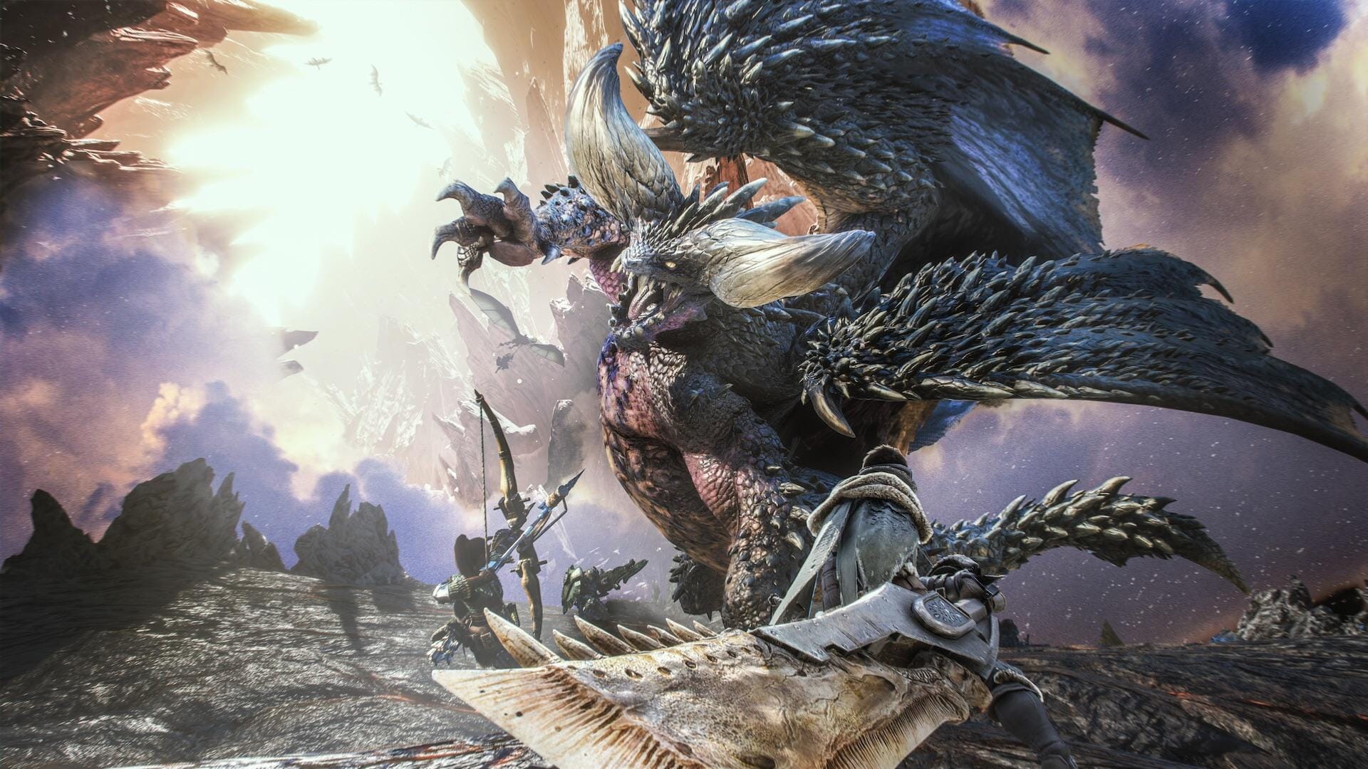 Screenshot of the Monster Hunter franchise which is now coming to mobile devices this September as 'Monster Hunter Now'