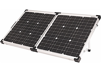 GO Power GP-PSK-90: 90W/4.7A Portable Solar Kit W/10A Controller