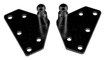 JR Products Gas Spring Mounting Bracket - Set of 2