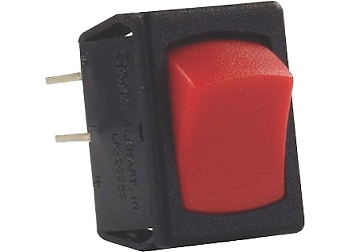 JR Products 12795 Mini-12V ON/OFF Switch Red/Black