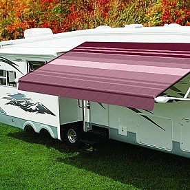 Carefree Rv Awning Replacement 20 ft Burgundy Fade