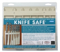 Camco Knife Safe Holds 7 Knives Beige