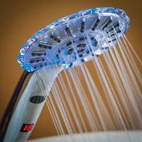 LED SHOWER HEAD, CHROME