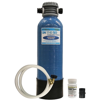 On the Go Water Softener Single Tank