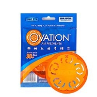 Walex Air Freshener Ovation Orange Disc, Citrus, Hangable