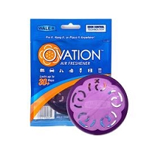 Walex Air Freshener, Ovation, Purple Disc, Lavender, Hangable